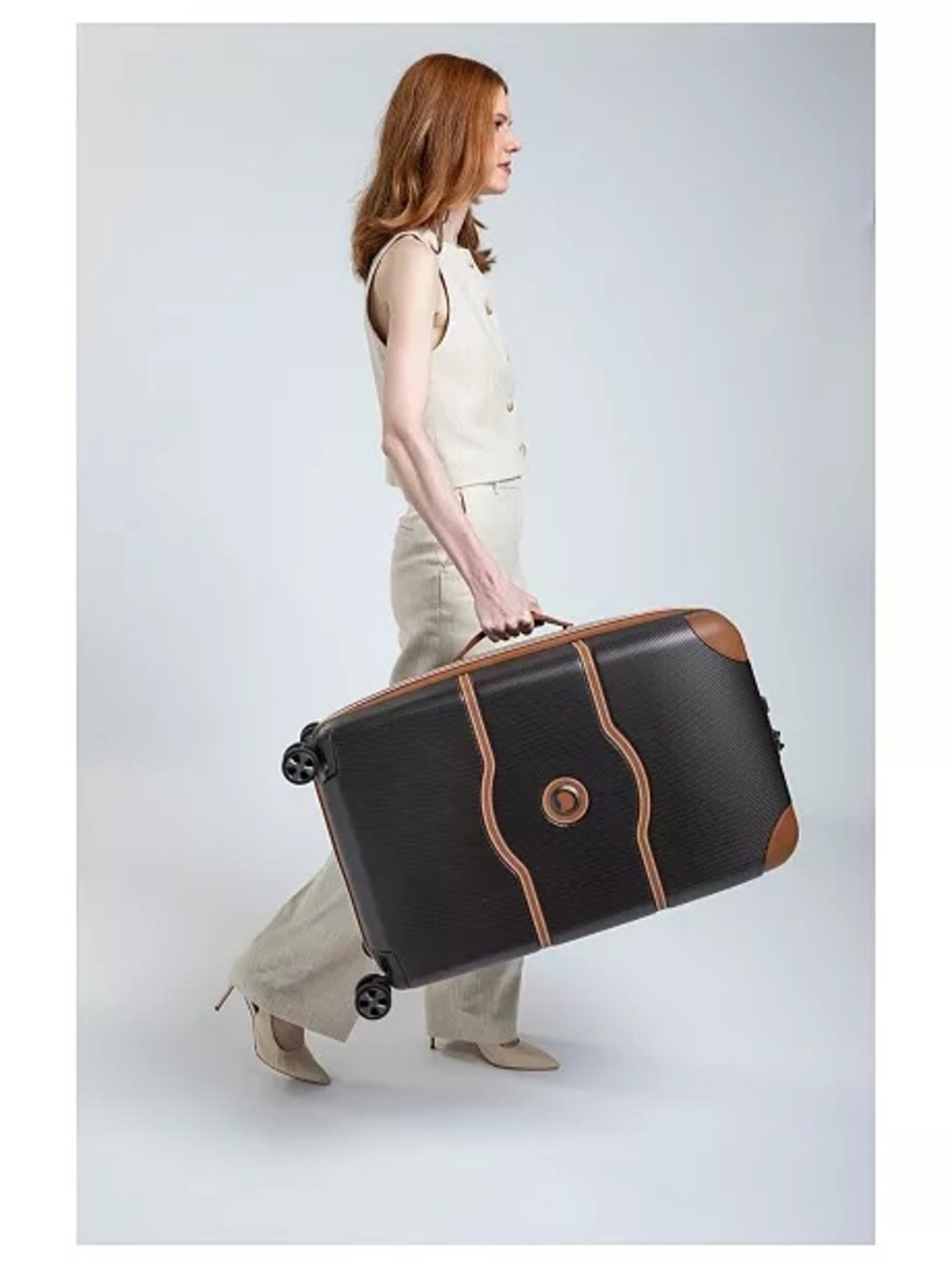 DELSEY Paris Chatelet Air 2.0 Hardside Luggage Spinner Wheels Suitcase 24medium - Picture 2 of 16